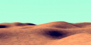 Aqua Sky Desert