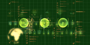 Radar green location map radar world