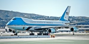 Air Force One AF1 airstrip plane seal wheel