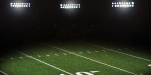 Football Night Field grass light number