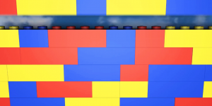 Legos block cloud color lego Sky motion graphics 3D graphics