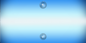 Waterdrop blue bubble shadow waterdrop white