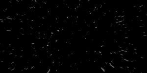 White Hyperspace black dark movement outward white