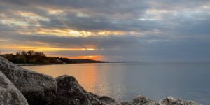 beach coastal horizon nature relaxation sand scenic term shore sunrise sunset vacation term water