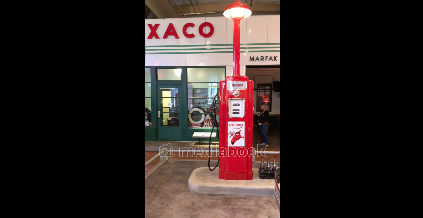 gas pump texaco