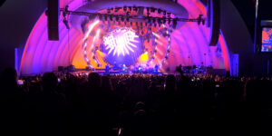 Hollywood,hollywood bowl, concert, lights, crowd, clip 5