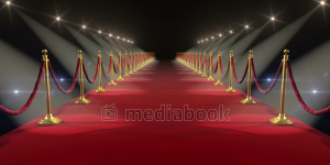 Red Carpet light music rope runway